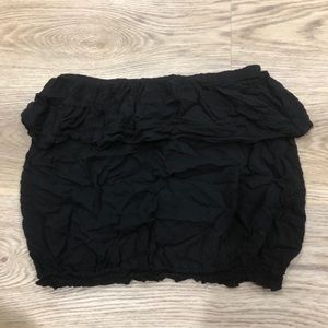 Black tube top